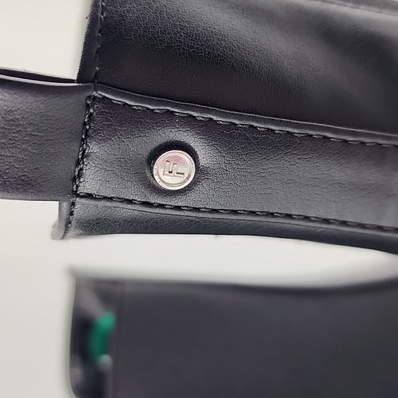 French Connection Black Vegan Leather Platform Tall Ankle Boots Size  US8 - Picture 10 of 16